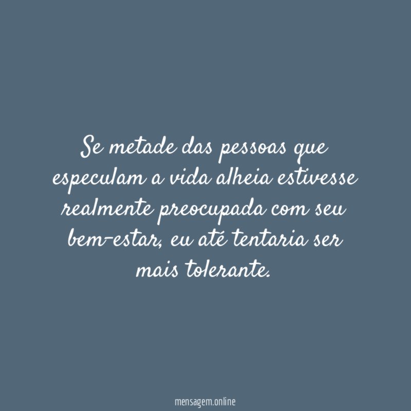 Se metade das pessoas que especulam a vida