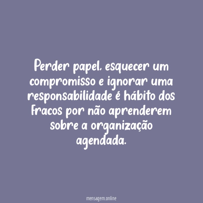 Perder papel