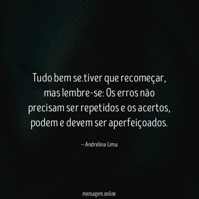 Tudo bem se