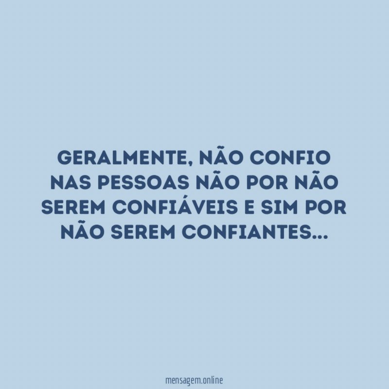 Geralmente