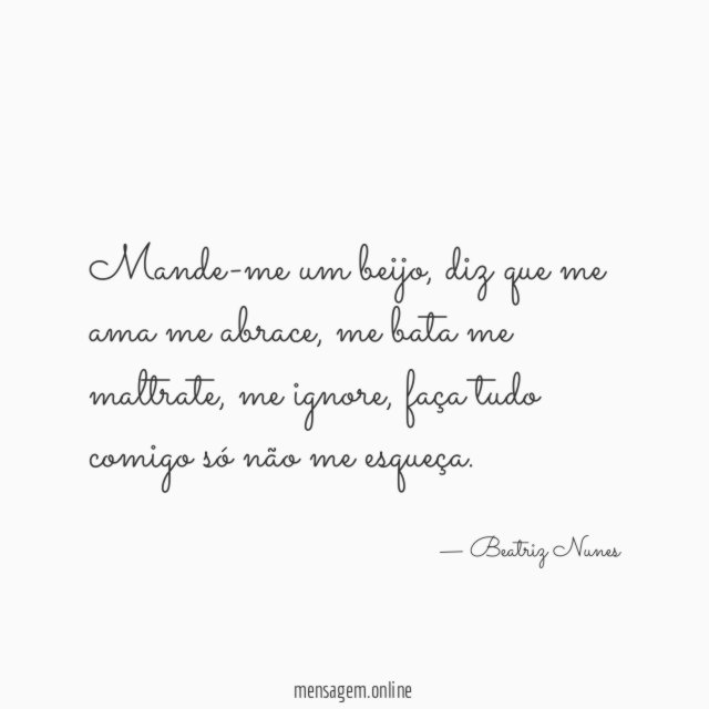 Mande-me um beijo