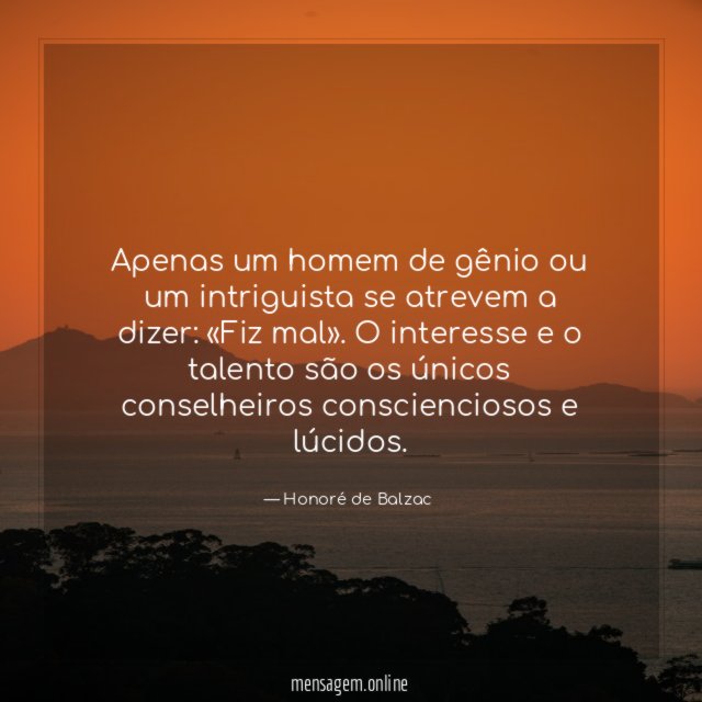 Apenas um homem de gênio ou um intriguista