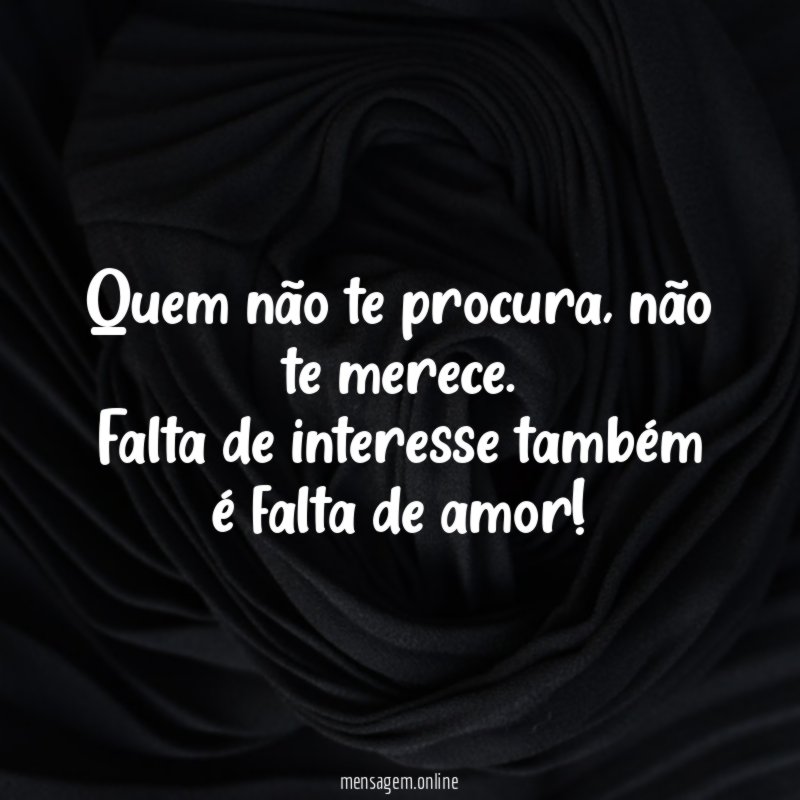 Quem não te procura