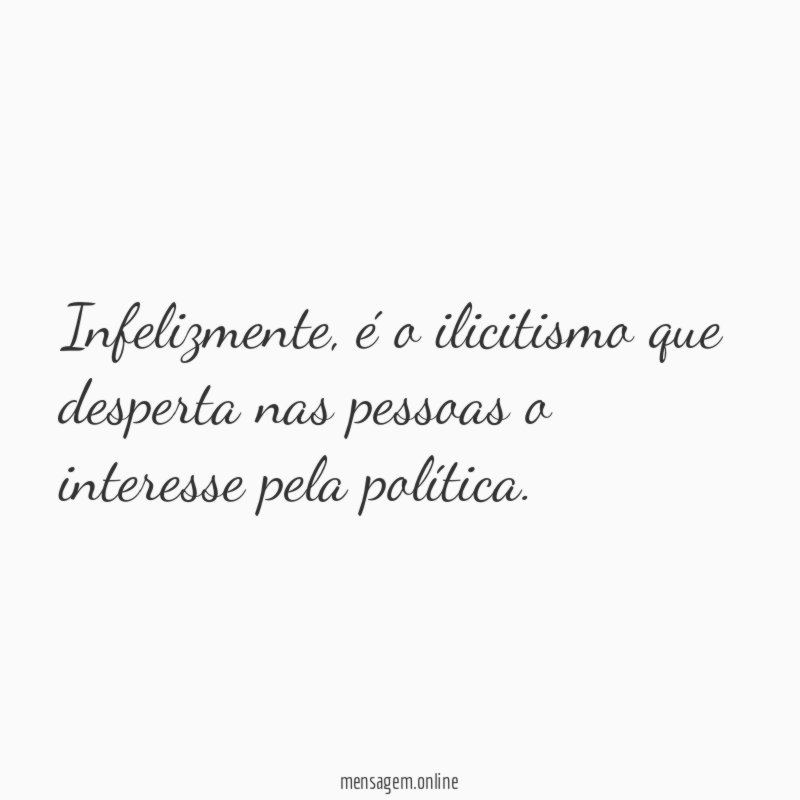 Infelizmente