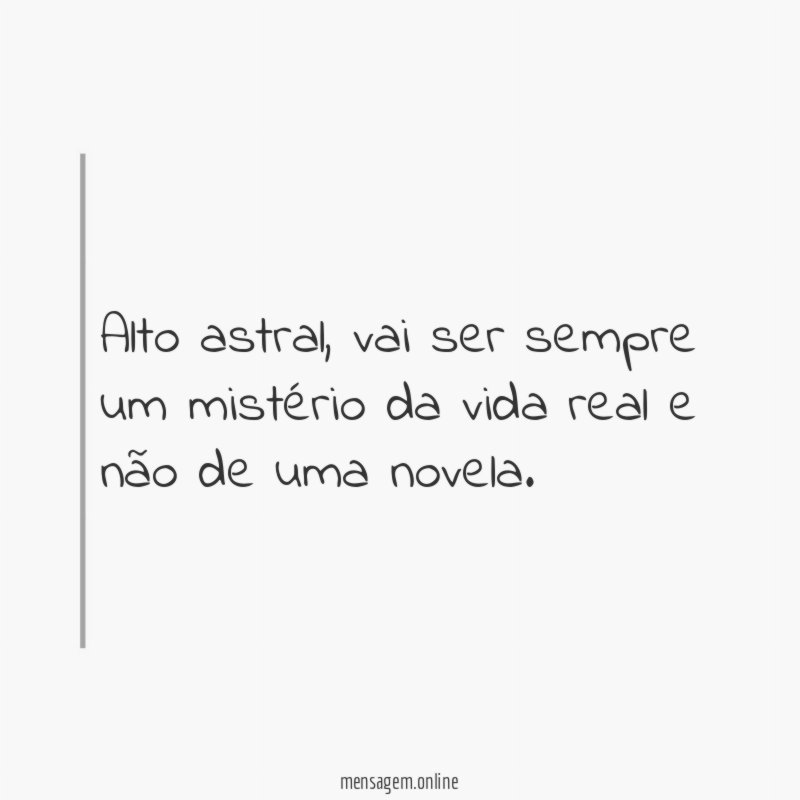 Alto astral