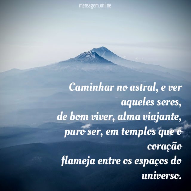 caminhar no astral