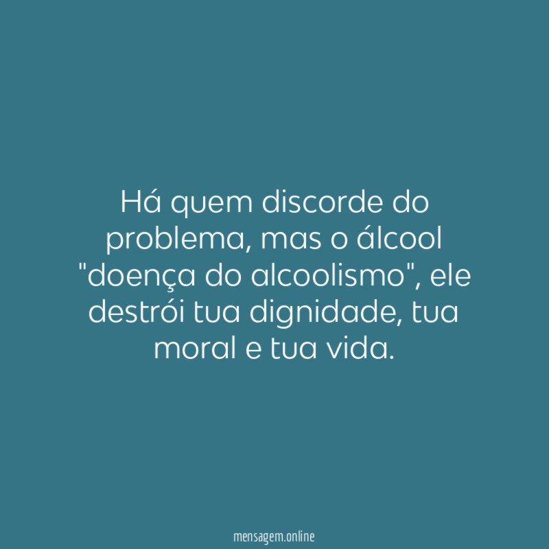 Há quem discorde do problema
