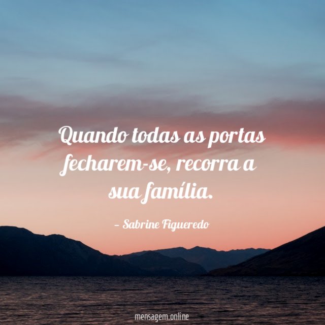 Quando todas as portas fecharem-se