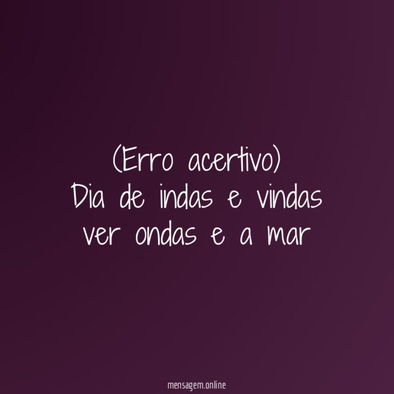 (Erro acertivo)
