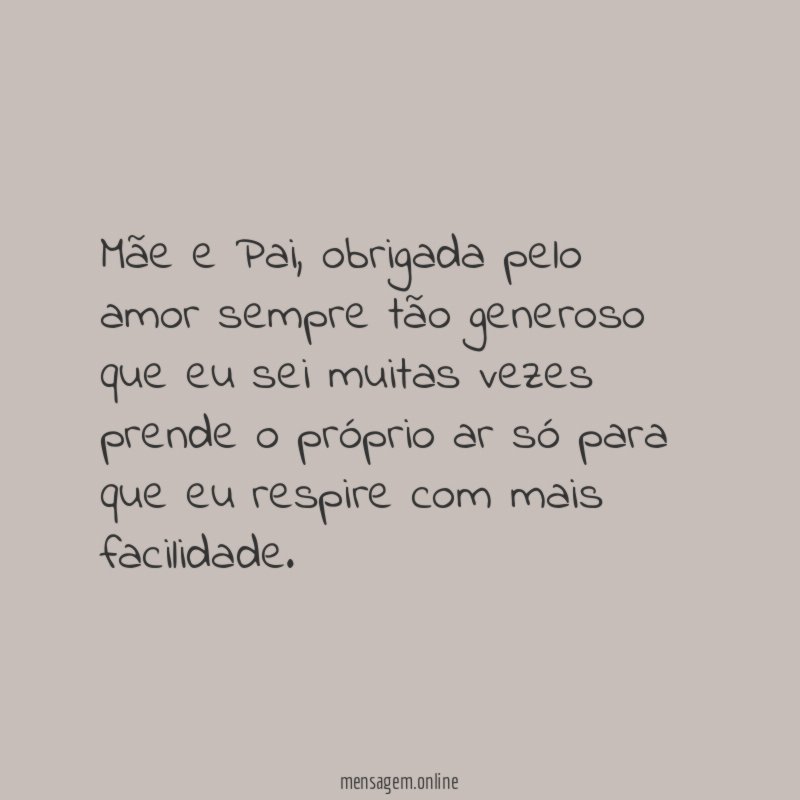 Mãe e Pai