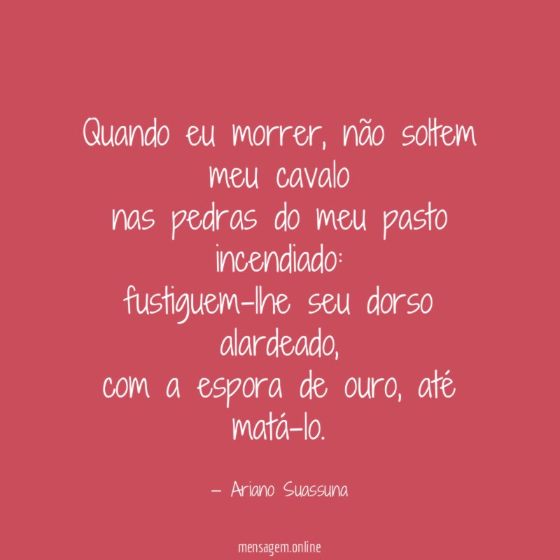Quando eu morrer
