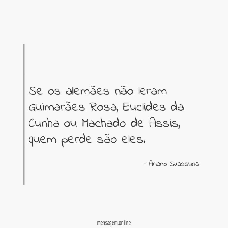Se os alemães não leram Guimarães Rosa