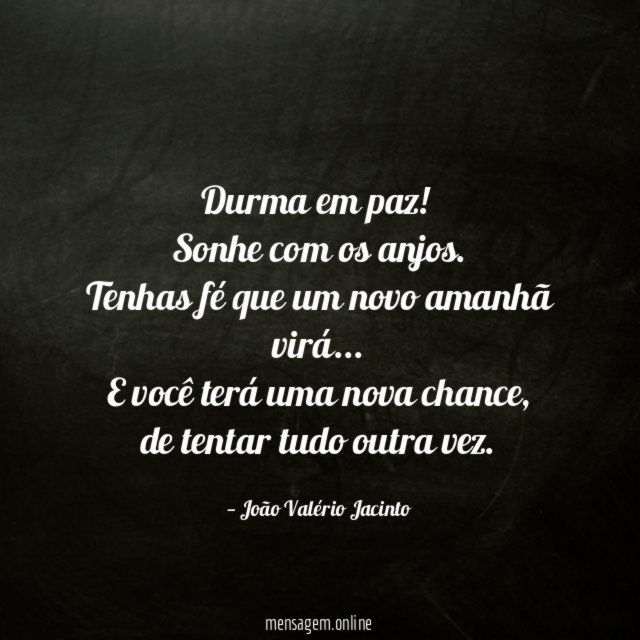 Durma em paz