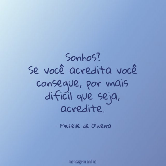Sonhos