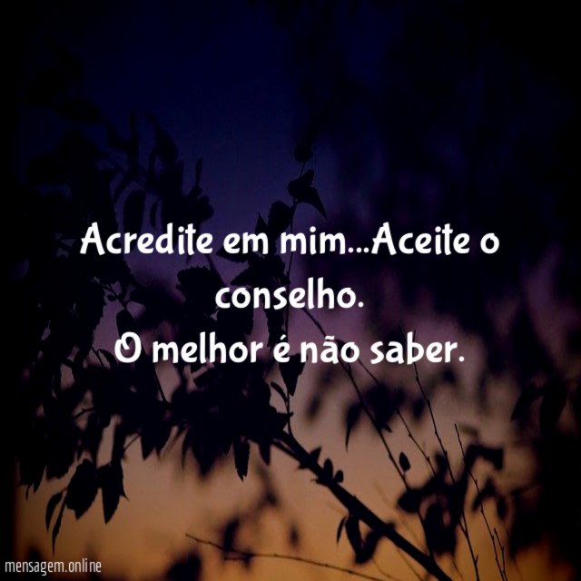 Acredite em mim