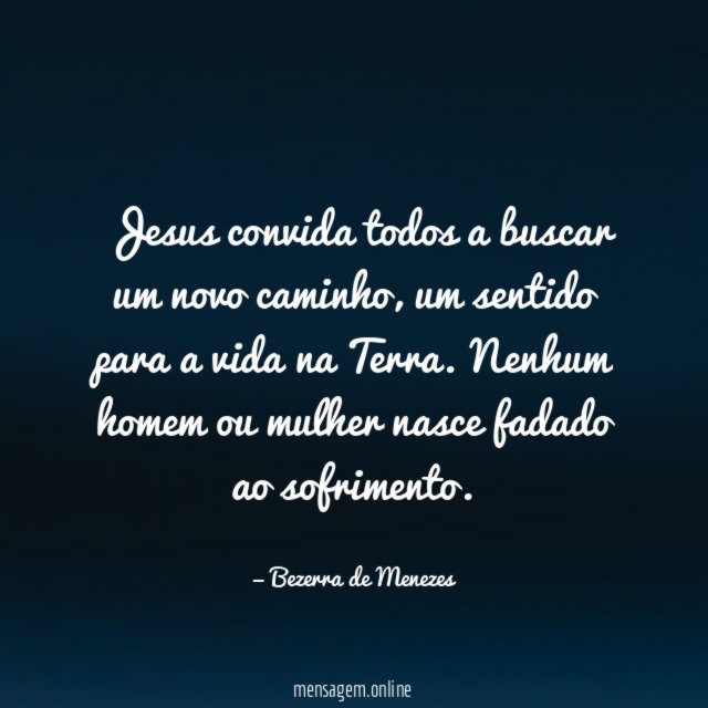 Jesus convida todos a buscar um novo caminho