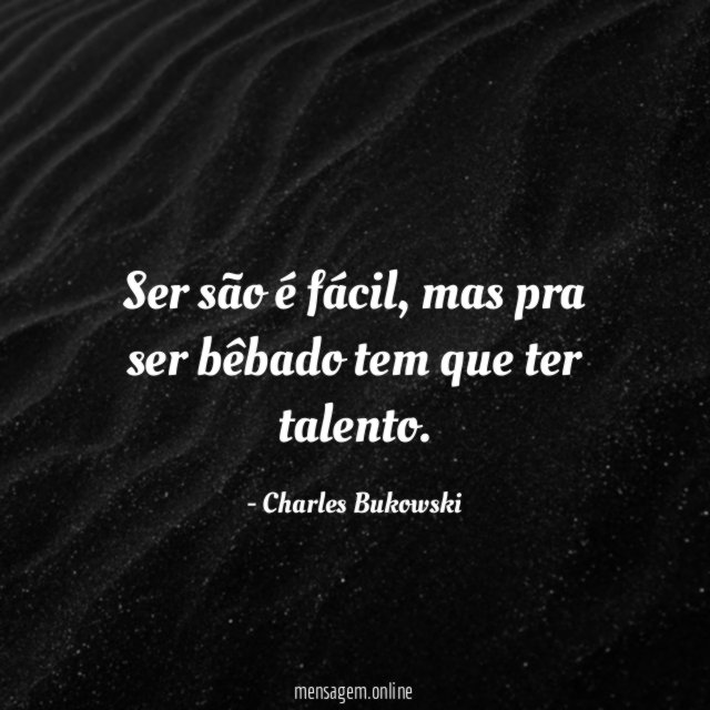 Ser são é fácil