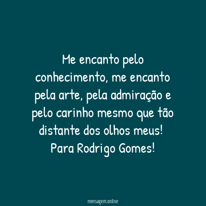 Me encanto pelo conhecimento