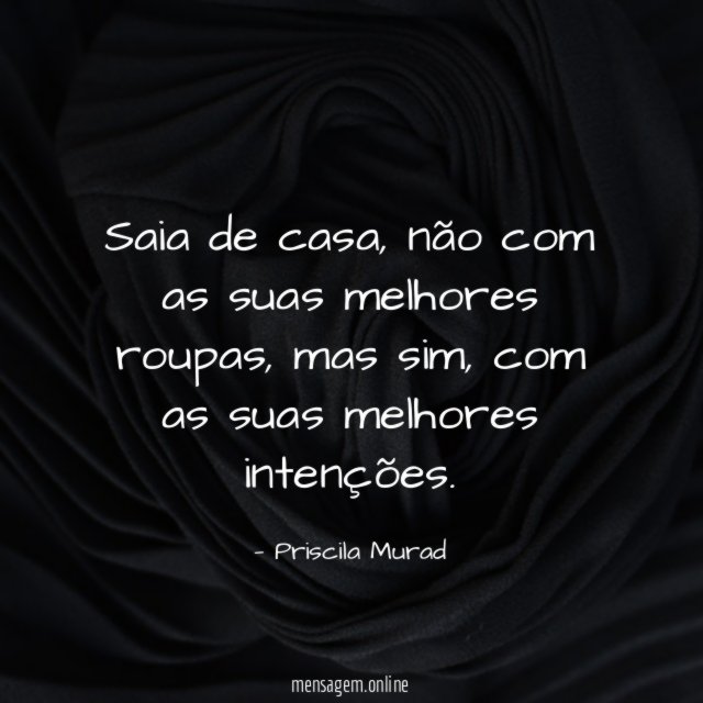 Saia de casa