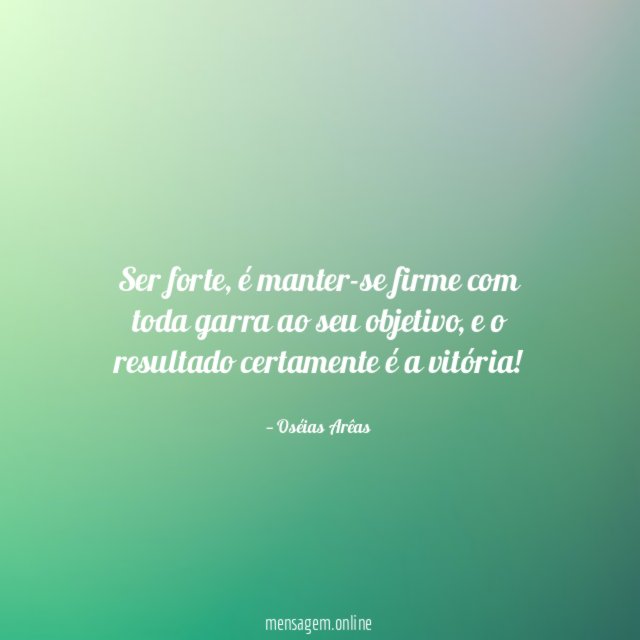 Ser forte