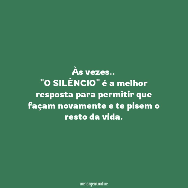 Às vezes