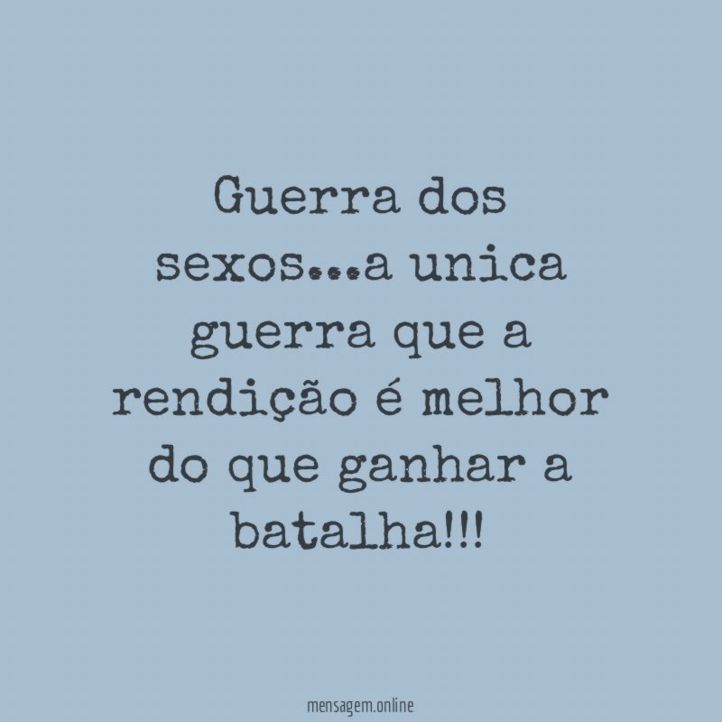 Guerra dos sexos