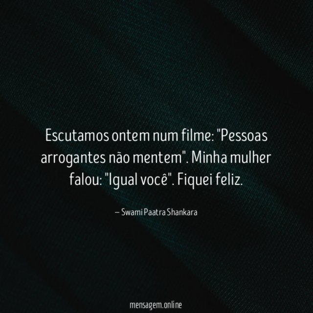 Escutamos ontem num filme