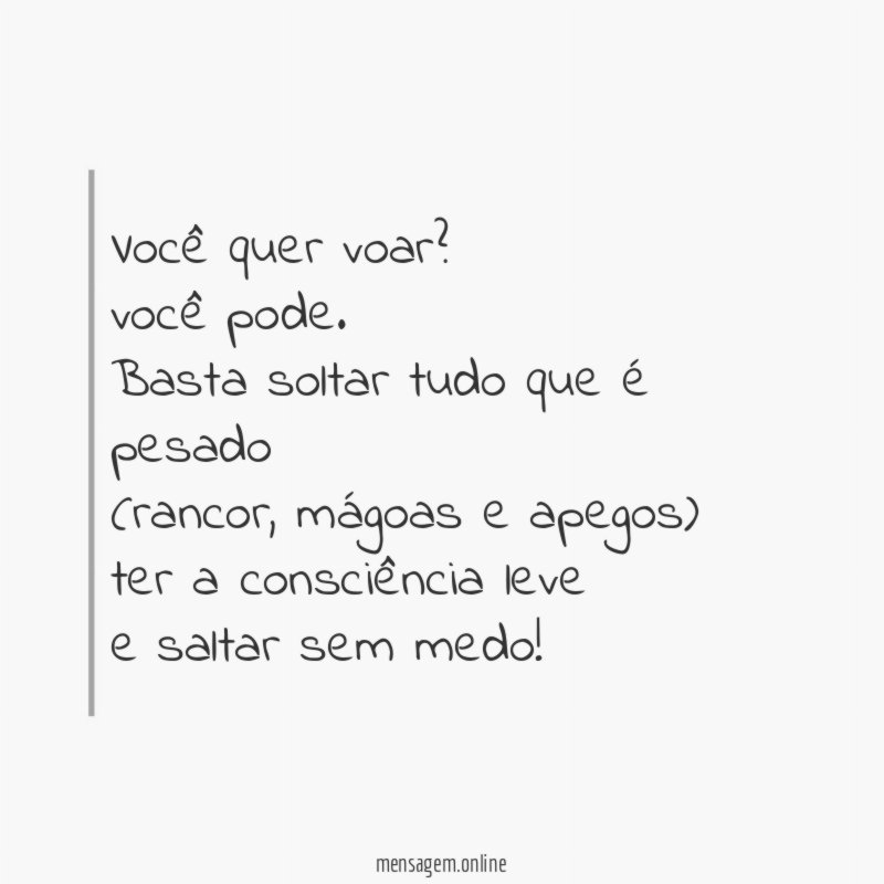 Você quer voar