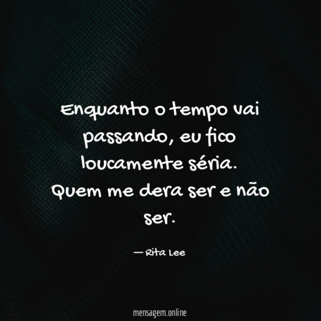 Enquanto o tempo vai passando