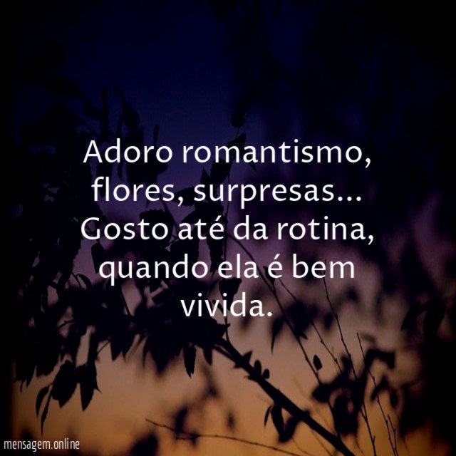 Adoro romantismo