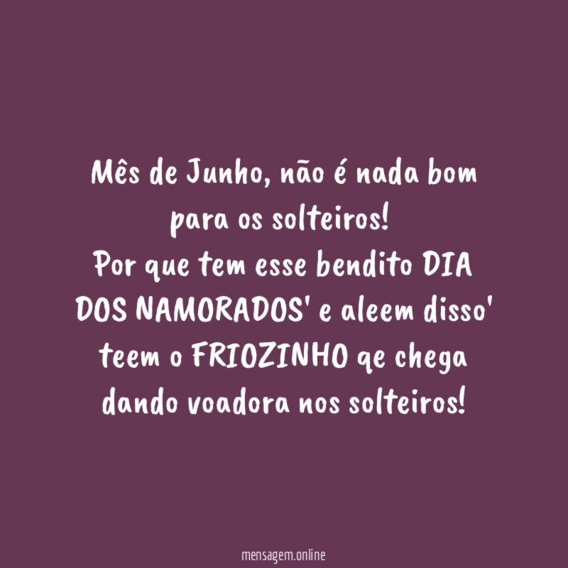 Mês de Junho