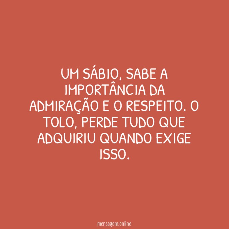 Um sábio