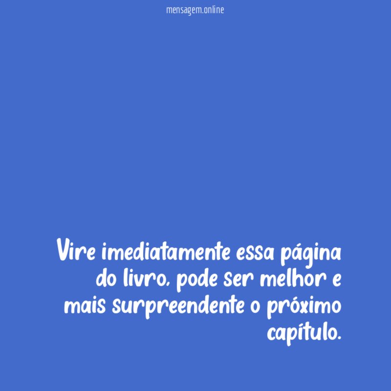 Vire imediatamente essa página do livro