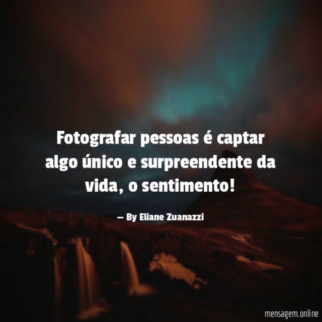 Fotografar pessoas é captar algo único e surpreendente da vida