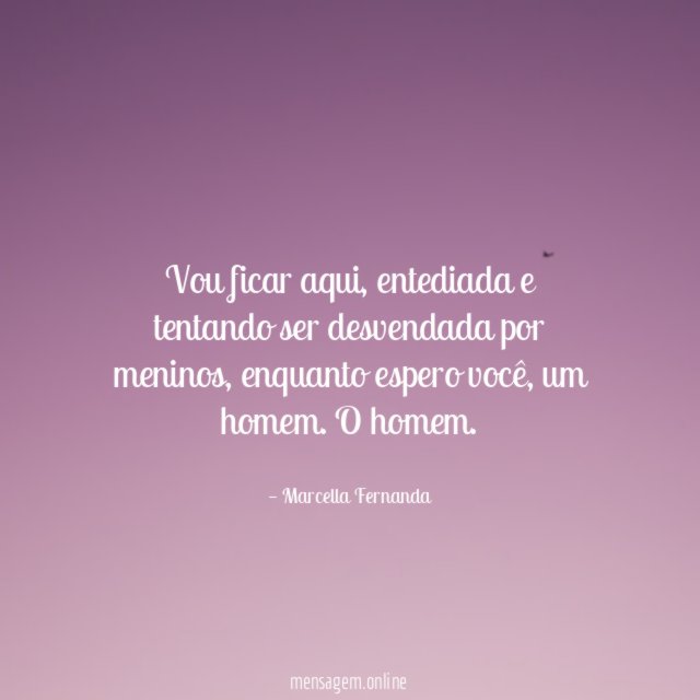 Vou ficar aqui