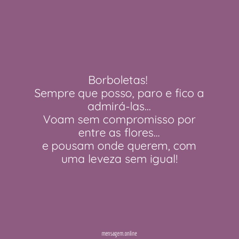 Borboletas
