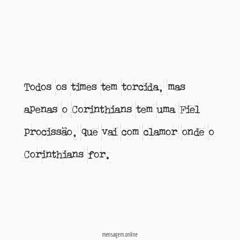 Todos os times tem torcida
