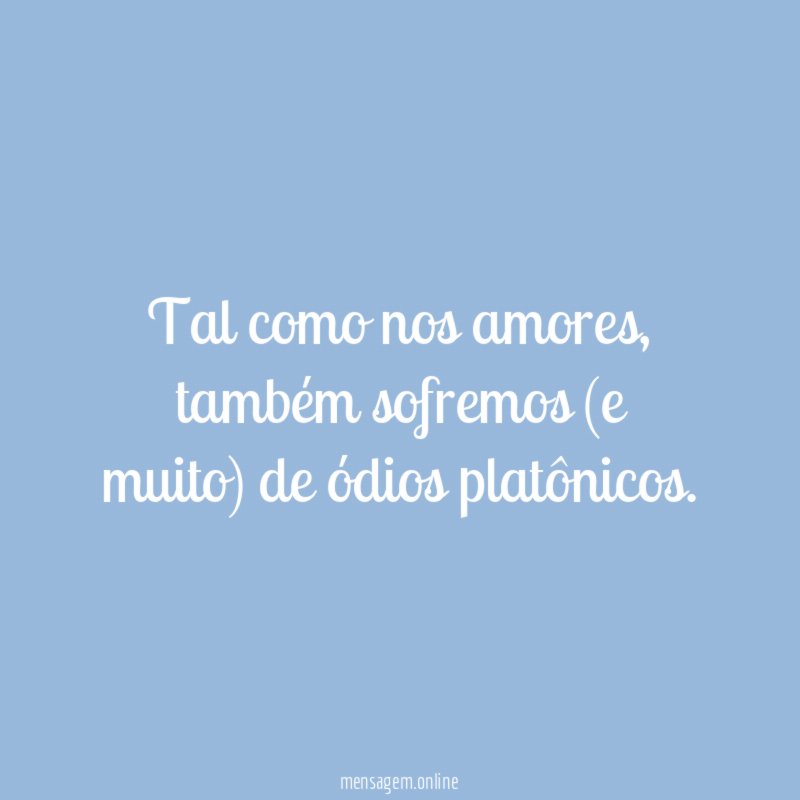 Tal como nos amores