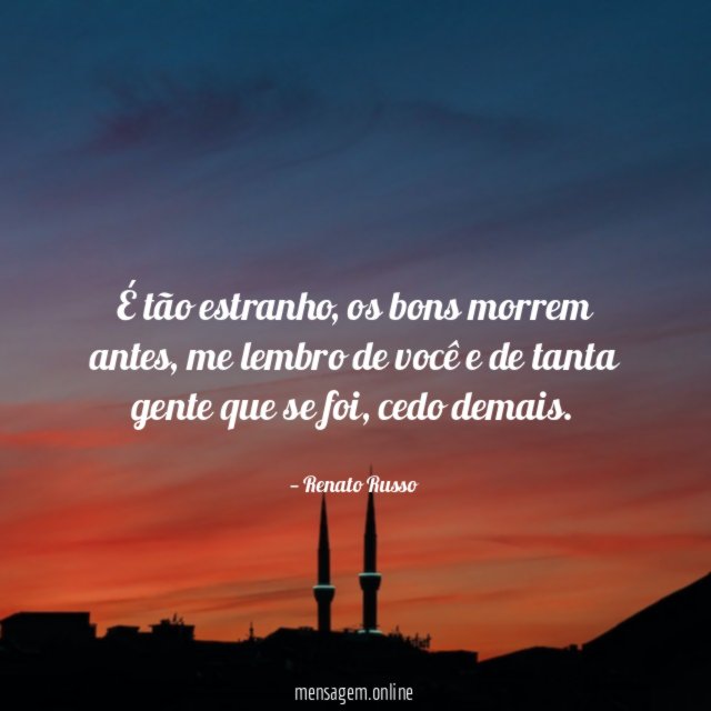É tão estranho
