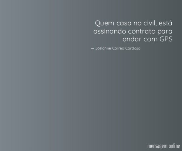 Quem casa no civil