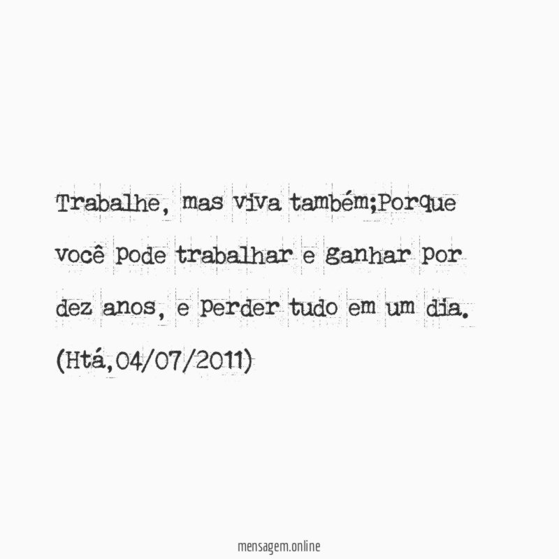 Trabalhe