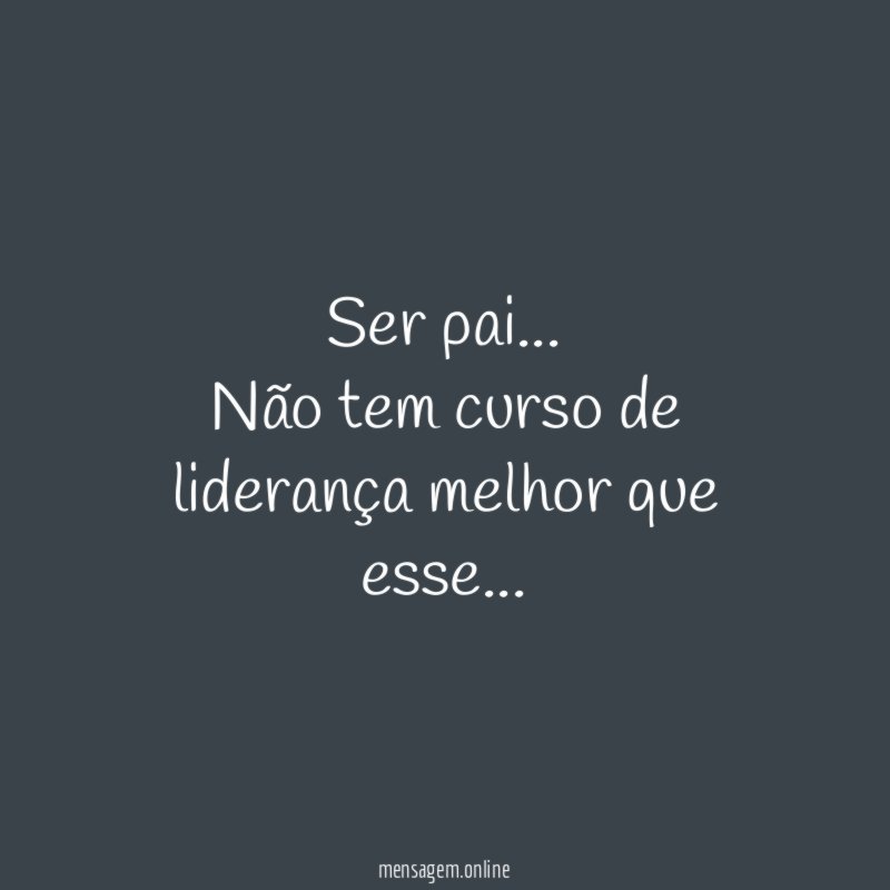 Ser pai