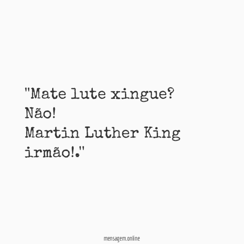 'Mate lute xingue