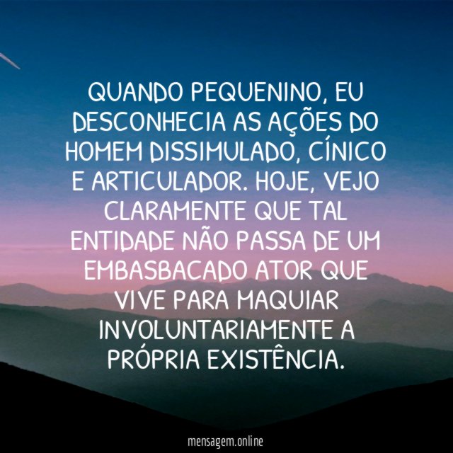 Quando pequenino