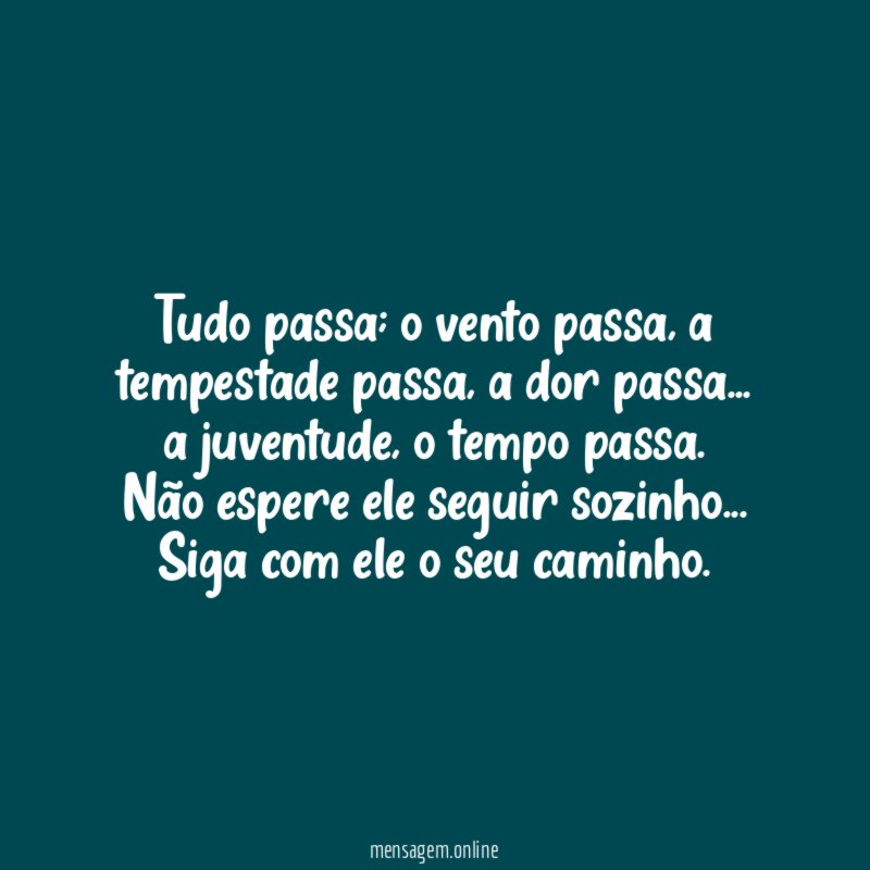 Tudo passa