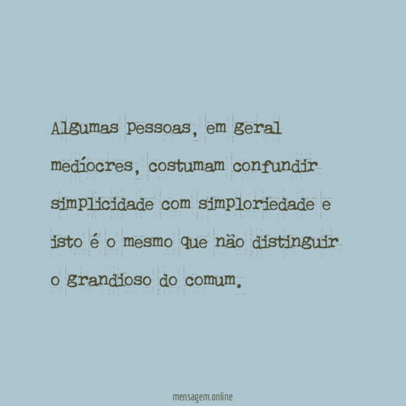 Algumas pessoas