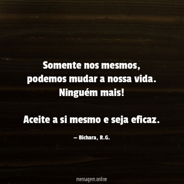 Somente nos mesmos