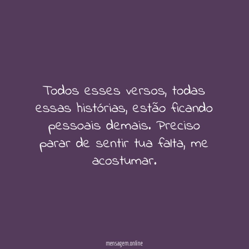 Todos esses versos
