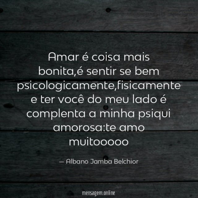 Amar é coisa mais bonita