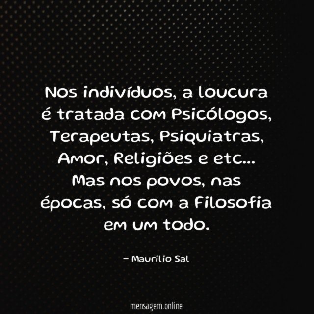 Nos indivíduos